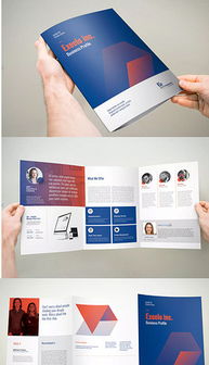 广告公司折页设计 素材、模板与互联网信息服务的结合